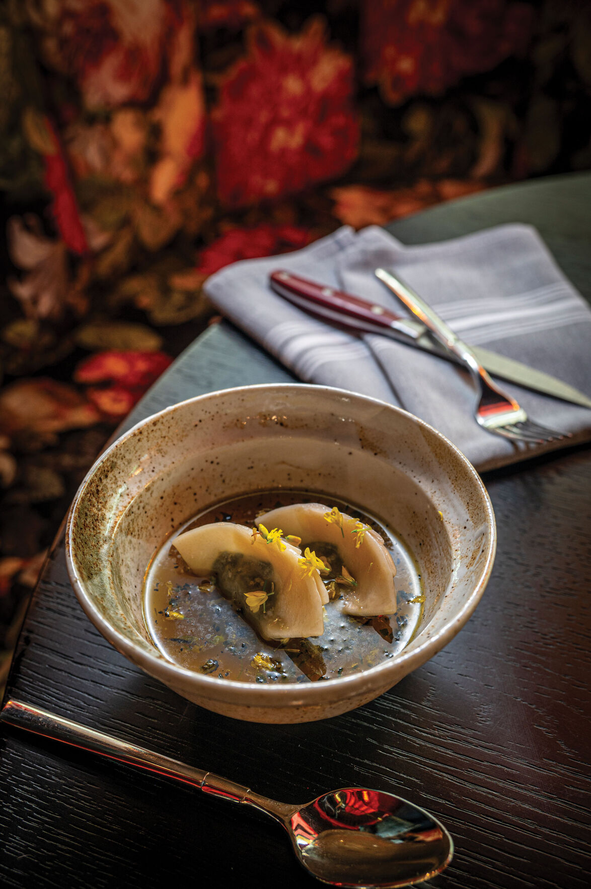 Autumn green dumplings at Fancypants